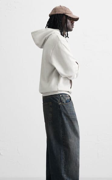 oversize jaket: Orijinal ZARA hudi. Ölçüsü - M. Oversize modeldir. Hədiyyə olunub — 6