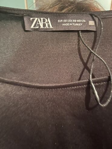 Мужская одежда: Вечернее платье, Миди, Zara, XS — 2