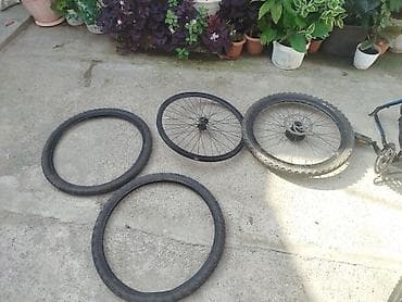 velosiped 3 teker: Velosiped satılır üzərində 2eded patriska disk verili velosipedin — 1