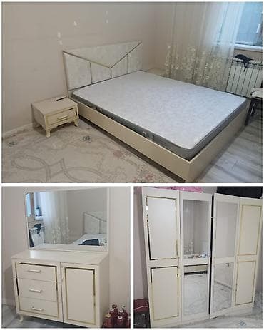 genc oglan otaqlari: Endirim edildi. Yataq dəsti satılır 550₼.matrası var.Real alıcıya — 1