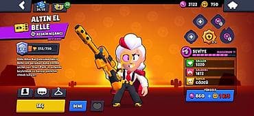 Brawl Stars hesabı – yüksək kuboklu və nadir m - Kupa yolu: 32,164 - — 2