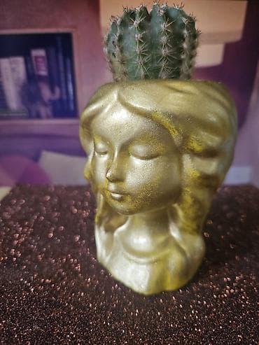 Fiqurlar: Fiqur, Gips, rəng - Qızılı — 3