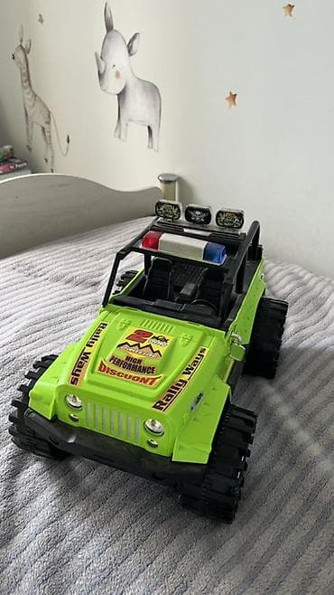 ucuz usaq oyuncaqlari: Uşaqlar üçün oyuncaqlı off-road jip maşın modeli - Parlaq yaşıl — 2