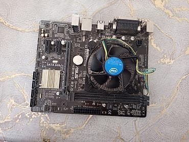 hp ana plata: ASUS H81M-D R2.0 ana plata + Intel Core i5-4460 prosessor və Intel — 1