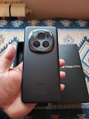 telefon a51: Honor Magic 6 Pro, rəng - Qara, Face ID — 3
