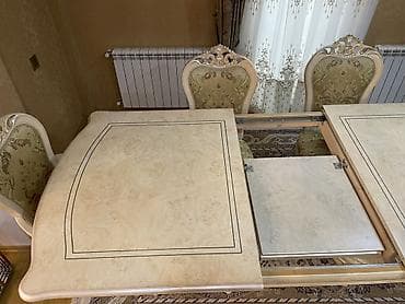 islenmis qaz peci: Qonaq masası, İşlənmiş, Açılan — 1