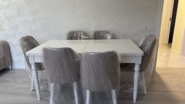 Qonaq otağı üçün, Yeni, Açılan, 6 stul