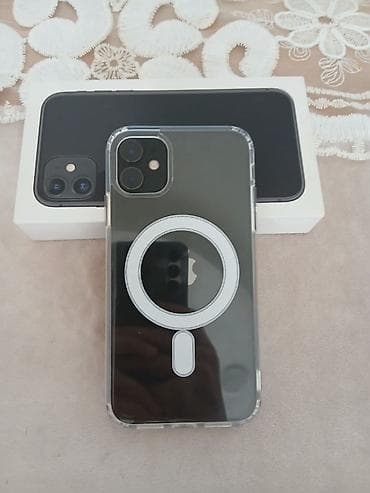 IPhone 11, 64 GB, Qara, Face ID