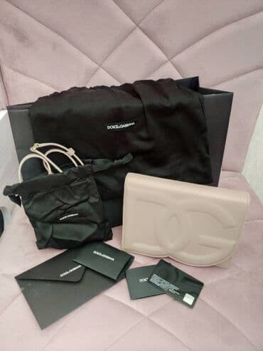nike tech: Dolce Gabbana çanta Orijinal əl işi, İtaliya istehsalı Calfskin — 3