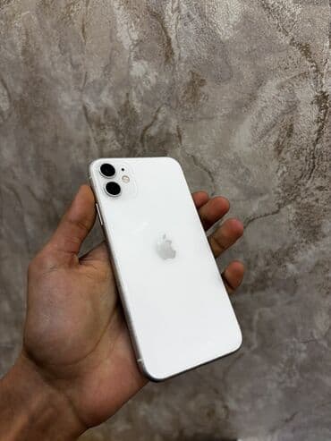 IPhone 11, 64 GB, Ağ, Face ID