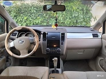 man sat: Nissan Tiida – hetçbek - Kuzov: 5 qapılı hetçbek, qızılı rəng - — 6