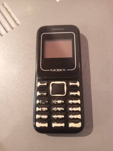 knopkalı: Mobil telefon Texet TM-120 Alınan gündən ekranda plönkası çıxmayıb — 1