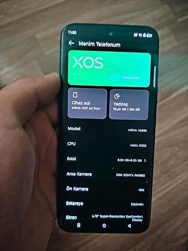 Infinix Hot 60 Pro+, 256 GB lalafo.az -da Infinix Hot 60 Pro+, 256 GB