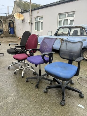 2ci əl kreslo: Təkərli — 2