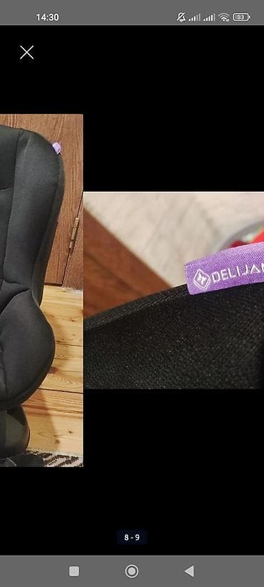 usag ucun masin: Uşaq avtomobil oturacağı – Delijan Elite New - Rəng: qara/güləbəti - — 7