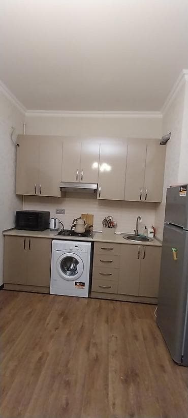 1 otaqlı mənzil – tam mebellı və texnikalı Plan və dizayn: - Açıq