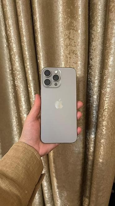 irshad telecom iphone 11 128gb: IPhone 15 Pro Max, 256 GB, Gümüşü — 1