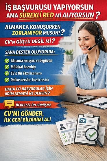 🇩🇪 Almaniyada işə müraciət dəstəyi CV göndərilir, amma cavab yoxdur? lalafo.az -da 🇩🇪 Almaniyada işə müraciət dəstəyi CV göndərilir, amma cavab yoxdur?