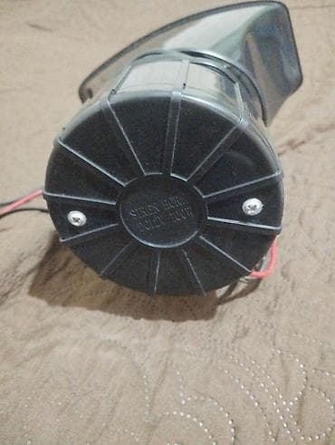 Elektronika: Avtomobil üçün səs gücləndirici sirena dəsti ciziqi çati qiriqi yoxdur — 3