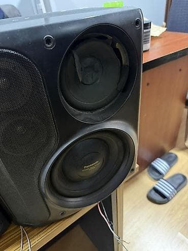 Audio: Panasonic Kolonka, Növ - Akustik, rəng - Qara — 2