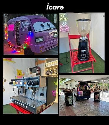 Mobil kofe vanı – tam təchiz olunmuş “coffee van” Xüsusiyyətlər: - — 3