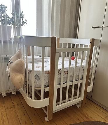 Oğlan və qız üçün, Yeni, Yumru, Beşik, Dəstsiz, Matras ilə, Yellənmə mexanizmsiz
