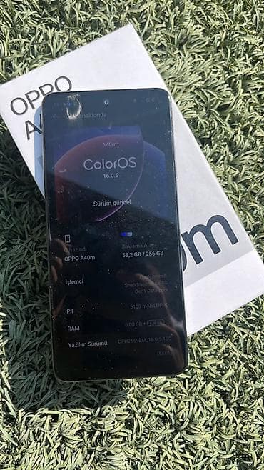 nomre 1 corek: Oppo A39, 256 GB, rəng - Qara — 2