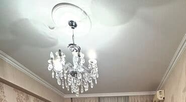 tort şamları: Çılçıraq, 8 lampa, Şüşə — 1