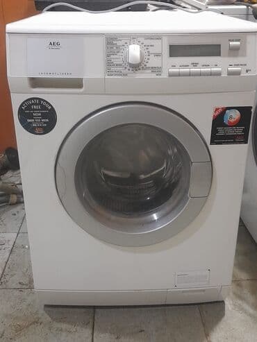 стиральня машина: Paltaryuyan maşın AEG, 8 kq, Avtomat, Qurutma var — 1