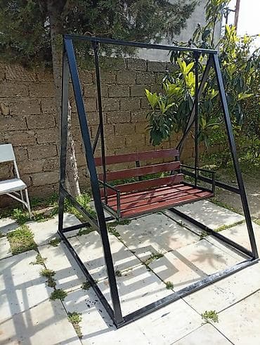 bag mebelleri: Zontiksiz, Metal — 3