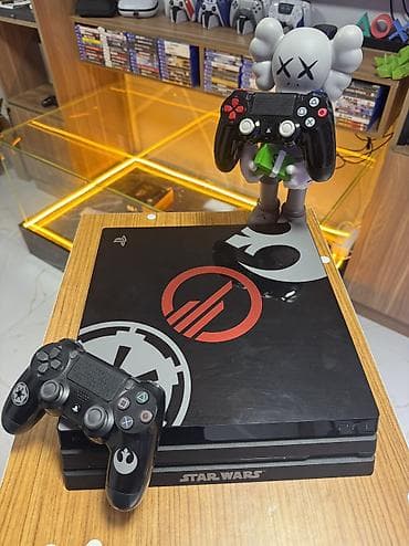 costik: 🎮 PlayStation 4 Pro Star Wars Edition Tam işlək vəziyyətdədir, bütün — 4