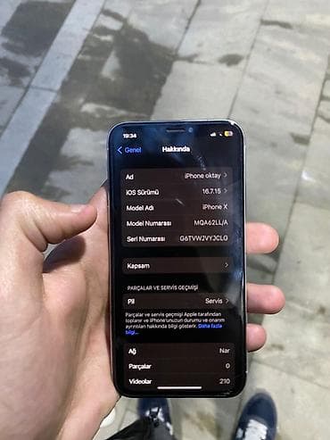 samsung note 7: IPhone X, 64 GB, Ağ, Face ID — 3