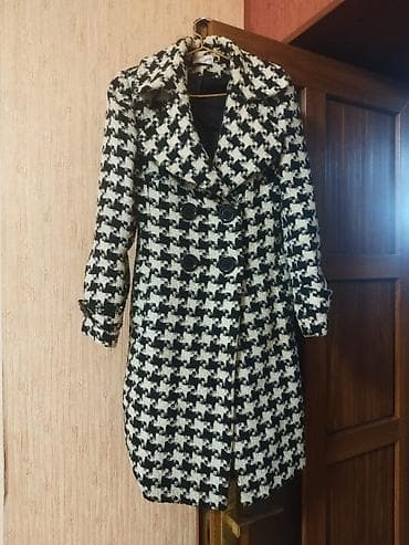 Köynək və bluzalar: Qadın palto – qara-ağ “houndstooth” (itburnu) naxışlı - Stil — 8