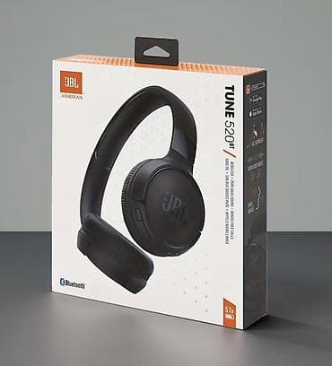 Новый Беспроводные (Bluetooth) Наушники, JBL, цвет - Черный