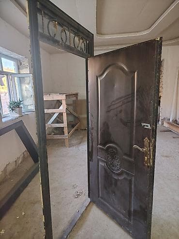 Dəmir giriş qapısı – tam dəst - Material: qalın metal/çelik — 2