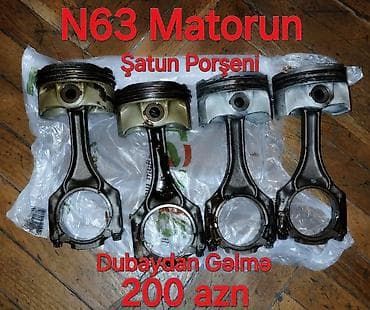 şatun: N63 motor üçün şatun porşeni dəsti - Uyğunluq: BMW N63 V8 turbo — 1