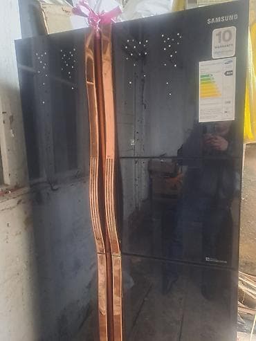 Фото и видеокамеры: 2 двери Samsung Холодильник Продажа, цвет - Черный — 3