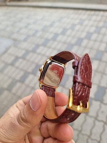 orijinal saat: Qol saatı, Tissot, rəng - Qəhvəyi — 5