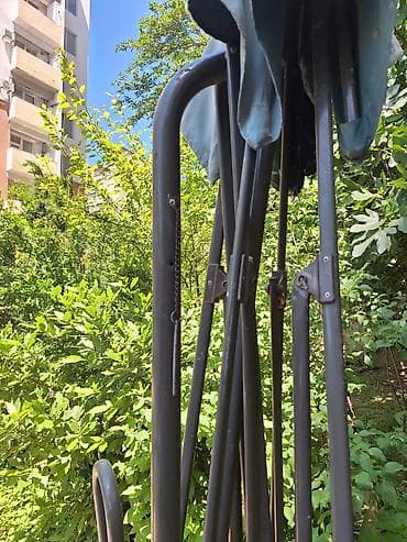 panel beton: Bağ/terras üçün asma günəş çətiri (konsollu model) – metal karkaslı — 1