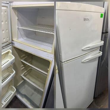 İşlənmiş 2 qapılı Beko Soyuducu Satılır, rəng - Ağ