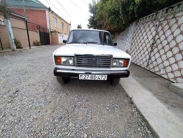 турбо.аз все об автомобилях в азербайджане: Bu, dörd qapılı, ağ rəngli VAZ-2107 sedan avtomobilidir. Avtomobilin — 23