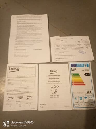 Zərərvericilərə qarşı mübarizə aparatları: Paltaryuyan maşın Beko, 8 kq, Avtomat, Qurutmasız — 2