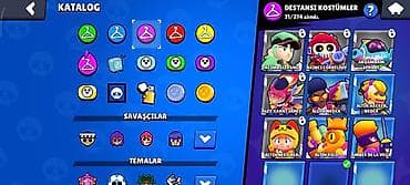 Видеоигры и приставки: Brawl stars hesabıdı 26k kupası var 43 ender kostüm,33süper ender — 4