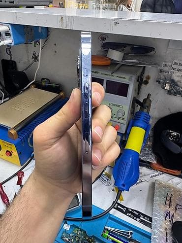 ucuz telefonlar iphone: IPhone 13 Pro Max, 128 GB, Sierra Blue, Face ID — 4