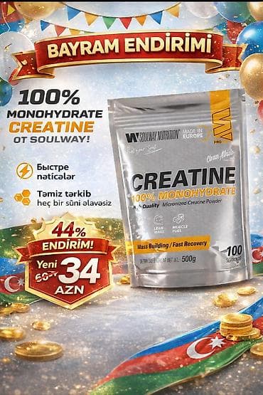 Kreatin Çəki: 751 - 1000 g, Yeni
