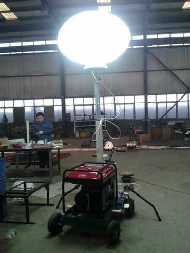 su generatoru: İşıq qülləsi(световая башня) metal halide mobil işıqlandırma qülləsi — 2