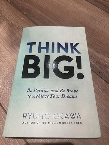 Məhsul: 2 ədəd kitab birlikdə 5azn tək 3azn 1) Think Big! — Ryuho