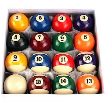 16 liq: 🎱 Professional Billiard Daşları – 57 mm 🔥 Billiard sevənlər üçün — 2