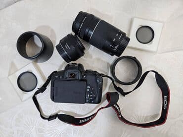 зеркальный фотоаппарат canon eos 70d body: 24,2 MP APS-C Sensor 45 Dual Pixel CMOS AF Wi-Fi, NFC Optik vizör Full — 4