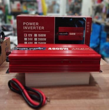 maşın üçün oturacaq: Inverter ups i̇nverterler 🔹akkumlyatora qowularaq 12v -u 220v-a — 3